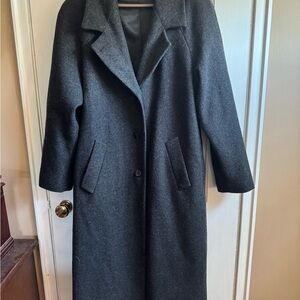 Stephanie Mathews Classic Gray Coat